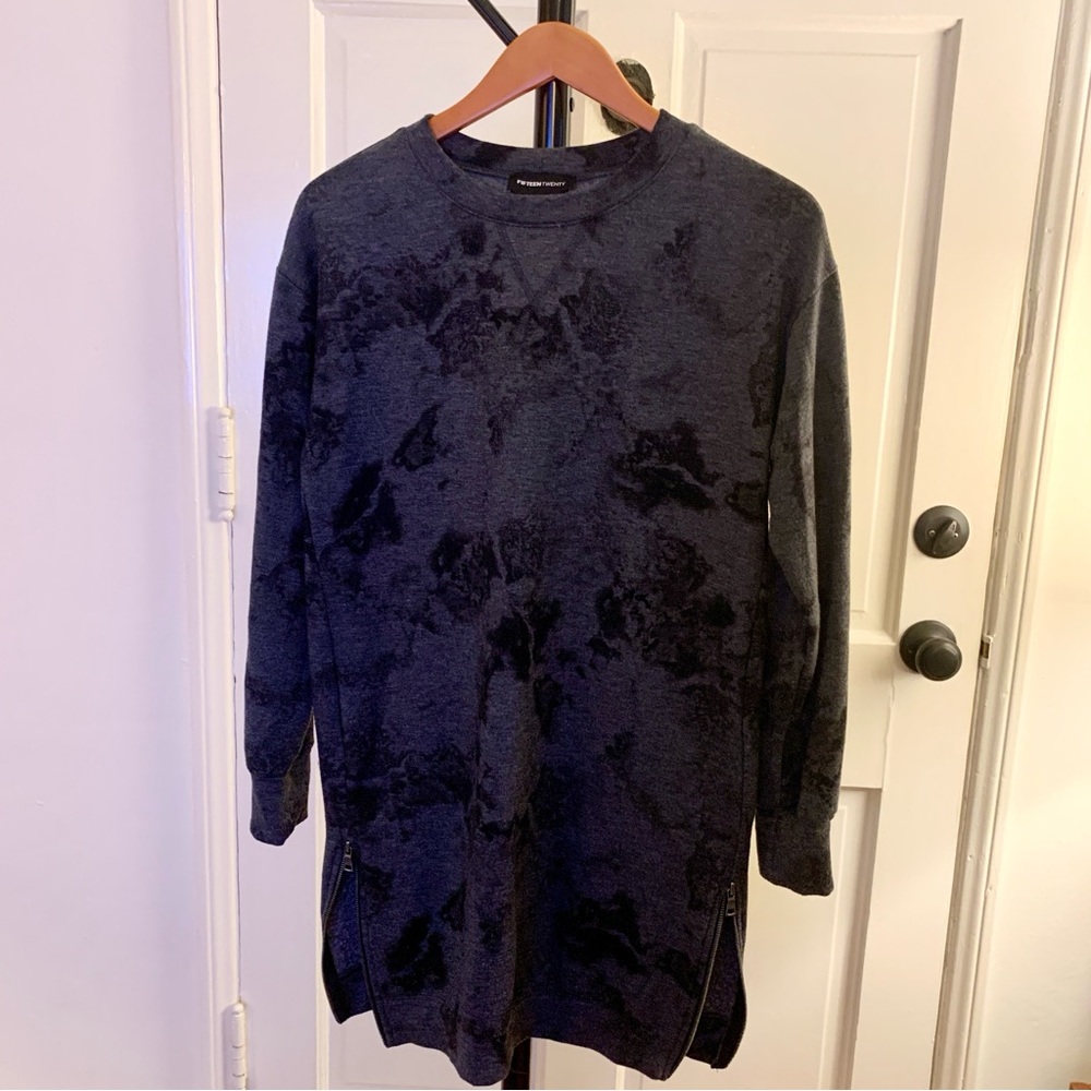 Fifteen Twenty tie dye fleece dress